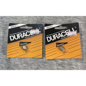 Duracell MS76-1 Silver Oxide 1.5V Button Cell Battery for Cameras